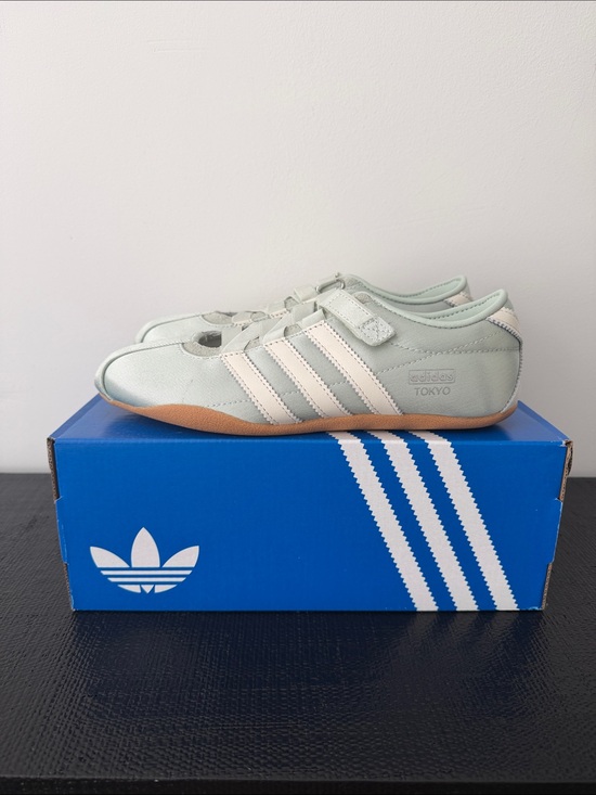 adidas Shoes - Adidas Tokyo Mint Green & White Sneakers